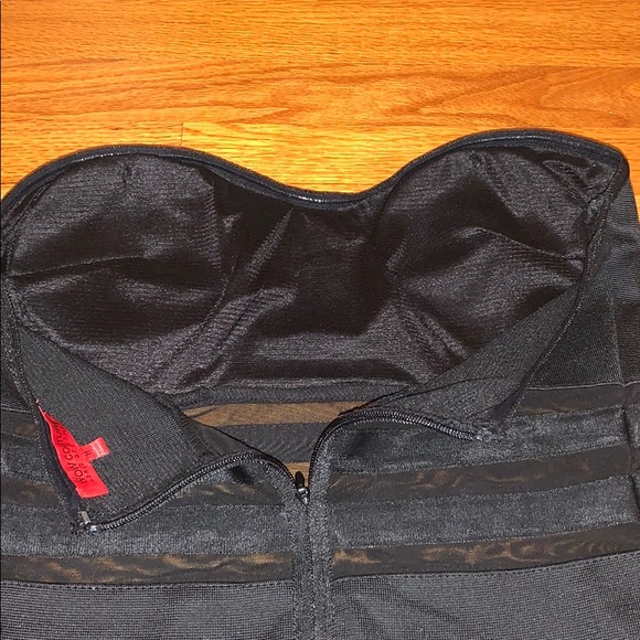 NWOT Wow Couture strapless dress - Picture 6 of 8